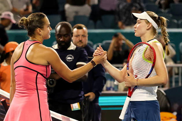 TENNIS : Miami Open at Hard Rock Stadium 2026 - 27 03 2026 Aryna Sabalenka - Tennis - Miami 2026 - ATP, Tennis Herren - 27 03 2026 Miami  Copyright: xCCx