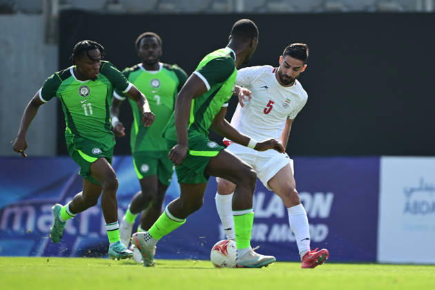 Iran v Nigeria - Friendlies ANTALYA, TURKIYE - MARCH 27: Milad Mohammedi (5) of Iran in action during the friendly match between Iran and Nigeria at the Titanic Mardan Sports Complex in Antalya, Turkiye on March 27, 2026. Orhan Cicek Anadolu Antalya Turkey. Editorial use only. Please get in touch for any other usage.  Copyright: x2026xAnadoluxOrhanxCicekx