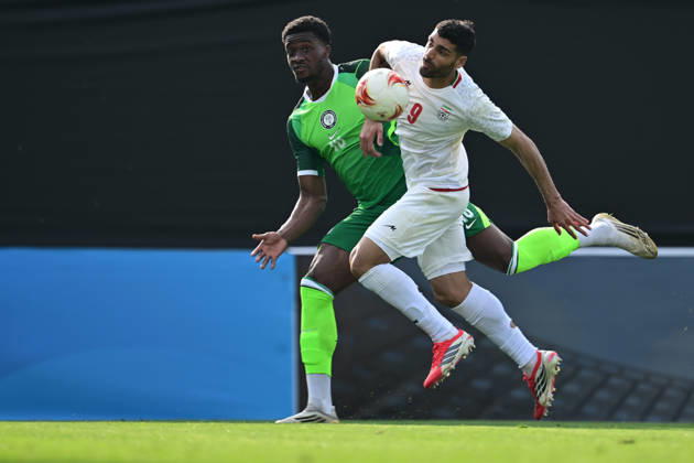 Iran v Nigeria - Friendlies ANTALYA, TURKIYE - MARCH 27: Mehdi Taremi (9) of Iran in action during the friendly match between Iran and Nigeria at the Mardan Sports Complex in Antalya, Turkiye on March 27, 2026. Orhan Cicek Anadolu Antalya Turkey. Editorial use only. Please get in touch for any other usage.  Copyright: x2026xAnadoluxOrhanxCicekx