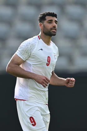 Iran v Nigeria - Friendlies ANTALYA, TURKIYE - MARCH 27: Mehdi Taremi (9) of Iran celebrates after scoring a goal during the friendly match between Iran and Nigeria at the Mardan Sports Complex in Antalya, Turkiye on March 27, 2026. Orhan Cicek Anadolu Antalya Turkey. Editorial use only. Please get in touch for any other usage.  Copyright: x2026xAnadoluxOrhanxCicekx