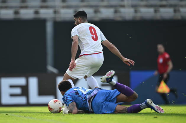 Iran v Nigeria - Friendlies ANTALYA, TURKIYE - MARCH 27: Mehdi Taremi (9) of Iran in action during the friendly match between Iran and Nigeria at the Mardan Sports Complex in Antalya, Turkiye on March 27, 2026. Orhan Cicek Anadolu Antalya Turkey. Editorial use only. Please get in touch for any other usage.  Copyright: x2026xAnadoluxOrhanxCicekx
