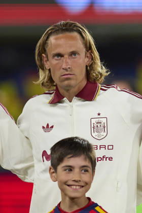 Spain v Serbia - International Friendly, Länderspiel, Nationalmannschaft VILLARREAL, SPAIN - MARCH 27: Marcos Llorente of Spain and Atletico de Madrid looks on prior to the International Friendly match between Spain and Serbia at Estadio de la Ceramica on March 27, 2026 in Villarreal, Spain. (Photo by Jose Torres Photo Players Images Magara Press) Villarreal Estadio de la Ceramica Spain Copyright: xJosexTorresx