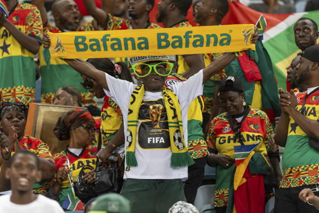 Fans during the International Friendly, Länderspiel, Nationalmannschaft between South Africa and Panama, held as part of preparations for the 2026 World Cup, at Moses Mabhida Stadium in Durban on 27 March 2026. Photo: Sportzpics Copyright: xSportzpicsx xSportsxPressxPhotox Sportspressphoto_SPR122103