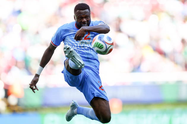 FIFA World Cup, WM, Weltmeisterschaft, Fussball 2026 play-off tournament - DR Congo vs Jamaica Chancel Mbemba of DR Congo controls the ball during the 2026 FIFA World Cup playoff soccer match between the Democratic Republic of the Congo and Jamaica, in Guadalajara, Mexico, 31 March 2026. GUADALAJARA Mexico  Copyright: xFRANCISCOxGUASCOx