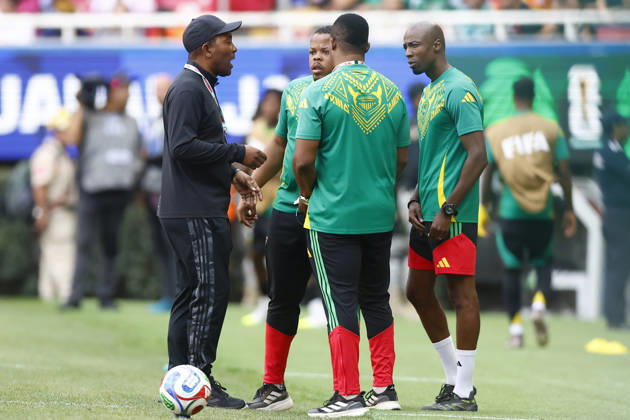 RD Congo v Jamaica - 2026 FIFA World Cup, WM, Weltmeisterschaft, Fussball Qualifying ZAPOPAN, MEXICO - MARCH 31: Head coach of Jamaica Rudolph Speid gives tactics during a World Cup 2026 playoff qualifying football match between RD Congo and Jamaica, at the Guadalajara Stadium in Zapopan, Mexico on March 31, 2026. Stringer Anadolu Zapopan Mexico. Editorial use only. Please get in touch for any other usage.  Copyright: x2026xAnadoluxStringerx