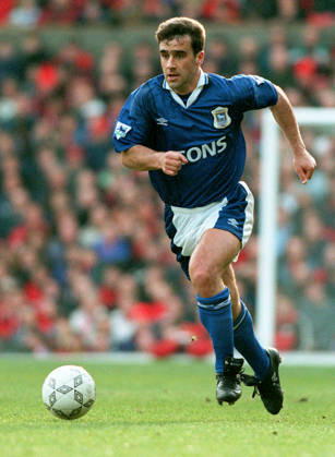 Manchester United, ManU V Ipswich Town, Premier League Neil Thompson of Ipswich Town on the ball during the Premier League match between Manchester United and Ipswich Town at Old Trafford on March 4, 1995 in Manchester, England. Manchester Old Trafford England United Kingdom Copyright: xAllstarxPicturexLibraryxLtdx