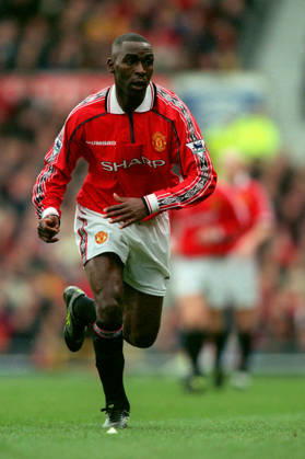 Manchester United, ManU V Everton, Premier League Andy Cole of Manchester United running during the Premier League match between Manchester United and Everton at Old Trafford on March 21, 1999 in Manchester, England. Manchester Old Trafford England United Kingdom Copyright: xAllstarxPicturexLibraryxLtdx