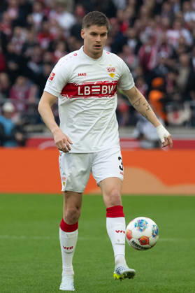 Ramon Hendriks VfB Stuttgart, 03 GER, VfB Stuttgart vs Borussia Dortmund, Football, Men, 1 Bundesliga, Matchday 28, Season 2025 2026, 04 04 2026, DFL DFB REGULATIONS PROHIBIT ANY USE OF PHOTOGRAPHS AS IMAGE SEQUENCES AND OR QUASI VIDEO, GER, VfB Stuttgart vs Borussia Dortmund, Football, Men, 1 Bundesliga, Matchday 28, Season 2025 2026, 04 04 2026 Stuttgart Copyright: xEibner-Pressefoto WolfgangxFrankx EP_WFK
