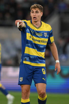 Foto IPP Roberto Ramaccia Roma 4 4 2026 Campionato di Calcio Serie A 2025 2026 Lazio vs Parma Nella foto Mateo Pellegrino of Parma Italy Photo Press - World Copyright Roma italy Italia ITALY Copyright: xR4924_italyphotopressx