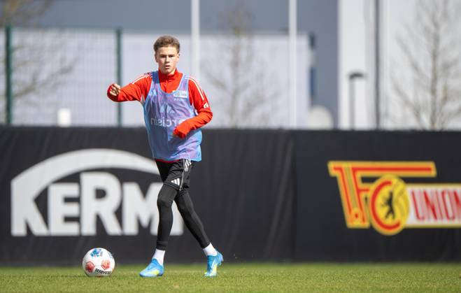 Football, 1. BL, 1. FC Union Berlin, Training and press conference
