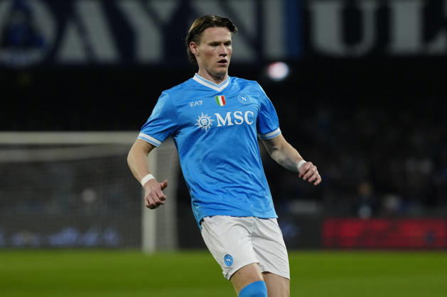 SSC Napoli v AC Milan - Serie A Scott McTominay of SSC Napoli during the Serie A match between SSC Napoli and AC Milan at Stadio Diego Armando Maradona Naples Italy on 6 April 2026. Naples Naples Italy Copyright: xFrancoxRomanox originalFilename:romano-sscnapol260406_npcKm