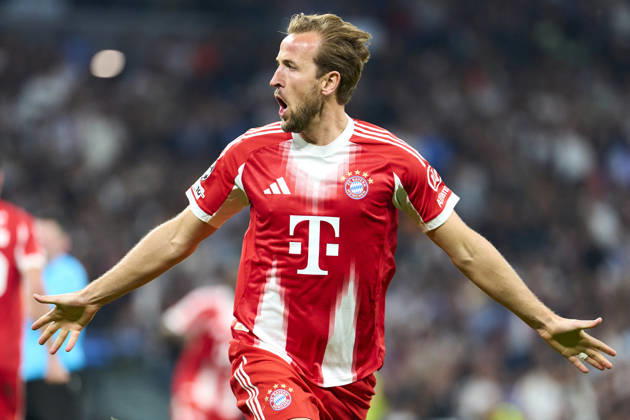 SOCCER-Matchday Round of Quarter-finals of UEFA Champions League match between Real Madrid CF and FC Bayern Munchen at Bernabeu Stadium on April 7, 2026. Harry Kane of FC Bayern Munchen celebrates his goal during the UEFA Champions League match between Real Madrid CF and FC Bayern Munchen at Bernabeu Stadium on April 7, 2026. Madrid Madrid Spain EDITORIAL USE ONLY Copyright: xx SENISx-xCEBOLLAx xALFAQUIx dpphotos201573