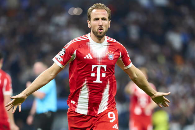 SOCCER-Matchday Round of Quarter-finals of UEFA Champions League match between Real Madrid CF and FC Bayern Munchen at Bernabeu Stadium on April 7, 2026. Harry Kane of FC Bayern Munchen celebrates his goal during the UEFA Champions League match between Real Madrid CF and FC Bayern Munchen at Bernabeu Stadium on April 7, 2026. Madrid Madrid Spain EDITORIAL USE ONLY Copyright: xx SENISx-xCEBOLLAx xALFAQUIx dpphotos201574
