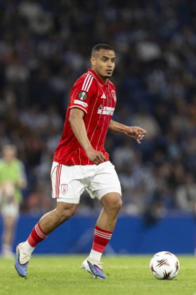 FC Porto v Nottingham Forest FC - UEFA Europa League 2025 26 Quarter-Final First Leg Murillo plays in the UEFA Europa League 2025 26 quarter-finals first leg match between FC Porto and Nottingham Forest at the Estadio do Dragao in Porto, Portugal, on April 9, 2026. Braga Porto Portugal Copyright: xDiegoxMaranhaox originalFilename:maranhao-fcportov260409_npctl