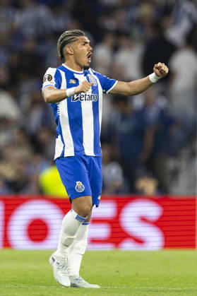 FC Porto v Nottingham Forest FC - UEFA Europa League 2025 26 Quarter-Final First Leg William Gomes celebrates a goal during the UEFA Europa League 2025 26 quarter-finals first leg match between FC Porto and Nottingham Forest at the Estadio do Dragao in Porto, Portugal, on April 9, 2026. Braga Porto Portugal Copyright: xDiegoxMaranhaox originalFilename:maranhao-fcportov260409_npdp5