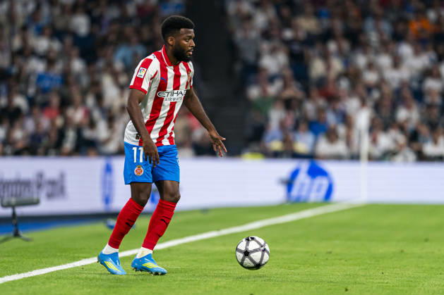REAL MADRID CF v GIRONA. LA LIGA 2025 2026. ROUND 31. REAL MADRID CF v GIRONA FC. LA LIGA 2025 2026. ROUND 31. Girona FCÂ s Thomas Lemar during La Liga match. April 10, 2026 (ALTERPHOTOS Tomas Garrido) MadridSpain Copyright: xTomasxGarridox