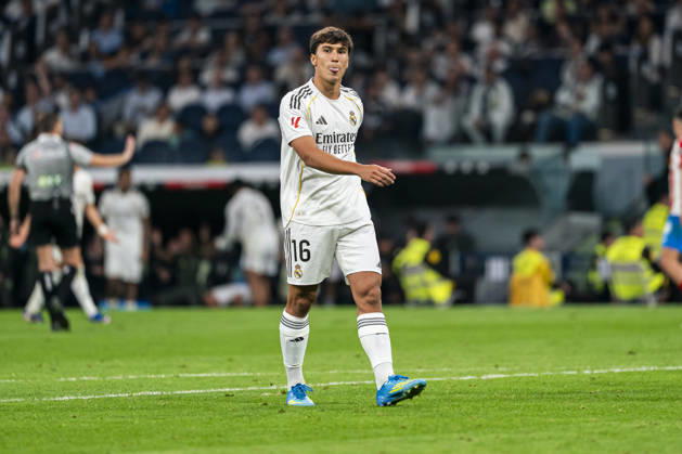 REAL MADRID CF v GIRONA. LA LIGA 2025 2026. ROUND 31. REAL MADRID CF v GIRONA FC. LA LIGA 2025 2026. ROUND 31. Real Madrid CFÂ s Gonzalo disappointed during La Liga match. April 10, 2026 (ALTERPHOTOS Tomas Garrido) MadridSpain Copyright: xTomasxGarridox