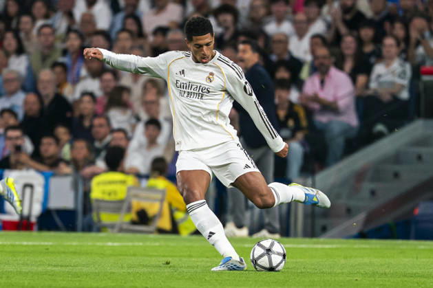 REAL MADRID CF v GIRONA. LA LIGA 2025 2026. ROUND 31. REAL MADRID CF v GIRONA FC. LA LIGA 2025 2026. ROUND 31. Real Madrid CFÂ s Jude Bellingham during La Liga match. April 10, 2026 (ALTERPHOTOS Tomas Garrido) MadridSpain Copyright: xTomasxGarridox