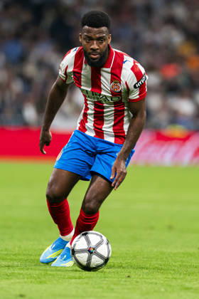 REAL MADRID CF v GIRONA. LA LIGA 2025 2026. ROUND 31. REAL MADRID CF v GIRONA FC. LA LIGA 2025 2026. ROUND 31. Girona FCÂ s Thomas Lemar during La Liga match. April 10, 2026 (ALTERPHOTOS Tomas Garrido) MadridSpain Copyright: xTomasxGarridox