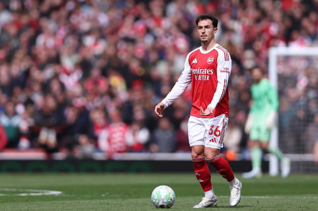11th April 2026; Emirates Stadium, London, England; Premier League Football, Arsenal versus Bournemouth; Martin Zubimendi of Arsenal KatiexChan