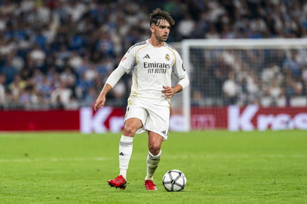 REAL MADRID CF v GIRONA. LA LIGA 2025 2026. ROUND 31. REAL MADRID CF v GIRONA FC. LA LIGA 2025 2026. ROUND 31. Real Madrid CFÂ s Raul Asencio during La Liga match. April 10, 2026 (ALTERPHOTOS Tomas Garrido) MadridSpain Copyright: xTomasxGarridox