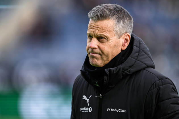 Eliteserien in football 2026 Viking Bodo Glimt Stavanger 20260411 Bodo Glimt s coach Kjetil Knutsen before the elite football match between Viking and Bodo Glimt at Lyse Arena in Stavanger Photo Carina Johansen NTB Stavanger Norway EDITORIAL USE ONLY RESTRICTED USE FOR BETTING COMPANIES Copyright: xCarinaxJohansenx xNTBx