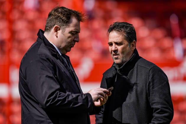 Premier League: Nottingham Forest v Aston Villa Aston Villa director of football operations Damian Vidagany during the Premier League match Nottingham Forest vs Aston Villa at City Ground, Nottingham, United Kingdom on 12 April 2026 (Photo by Maynard Manyowa News Images) Nottingham City Ground Nottinghamshire United Kingdom Copyright: xMaynardxManyowa NewsxImagesx