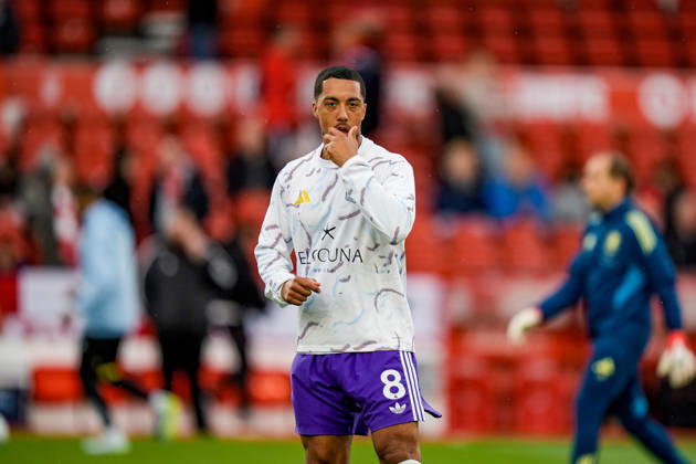 Premier League: Nottingham Forest v Aston Villa Youri Tielemans of Aston Villa in the pregame warmup session during the Premier League match Nottingham Forest vs Aston Villa at City Ground, Nottingham, United Kingdom on 12 April 2026 (Photo by Maynard Manyowa News Images) Nottingham City Ground Nottinghamshire United Kingdom Copyright: xMaynardxManyowa NewsxImagesx