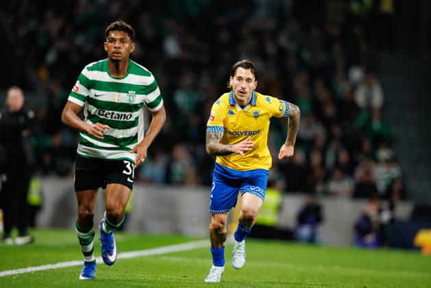 Ricard Sanchez seen during Liga Portugal game between teams of Sporting CP and GD Estoril Praia at Estadio Jose Alvalade (Maciej Rogowski Ball Raw Images) Lisbon Estadio Jose Alvalade Portugal Copyright: xMaciejxRogowskix maciejrogowski_sportingcp_estoril_2526-188