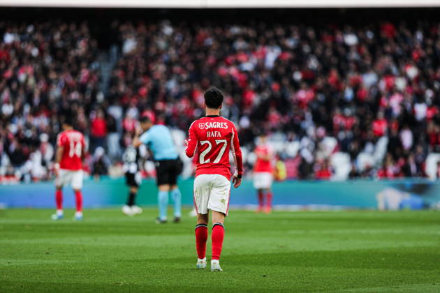 April 12, 2026, Lisbon, Portugal: RAFA SILVA of Lisboa Benfica seen during the Liga Portugal Betclic 2025 26 match between SL Benfica and CD Nacional at Estadio da Luz. Lisbon Portugal - ZUMA 20260412_mda_a269_785 Copyright: xSandroxAlemaox