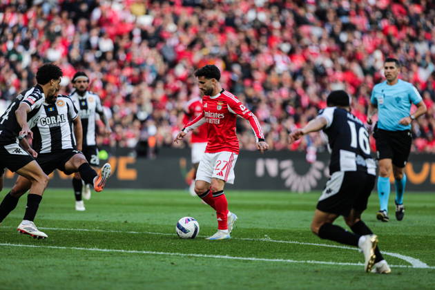 April 12, 2026, Lisbon, Portugal: RAFA SILVA of Lisboa Benfica seen in action during the Liga Portugal Betclic 2025 26 match between SL Benfica and CD Nacional at Estadio da Luz. Lisbon Portugal - ZUMA 20260412_mda_a269_792 Copyright: xSandroxAlemaox
