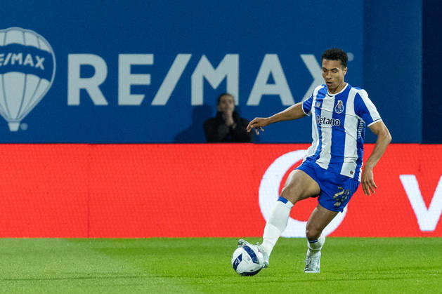April 12, 2026, Estoril, Oeiras, Portugal: Porto defender from Portugal ALBERTO COSTA (20) in action during the game of Matchday 29 of the Liga Portugal Betclic between Estoril and Porto at Estadio Antonio Coimbra da Mota Estoril Portugal - ZUMAs359 20260412_zsp_s359_071 Copyright: xAlexandrexdexSousax