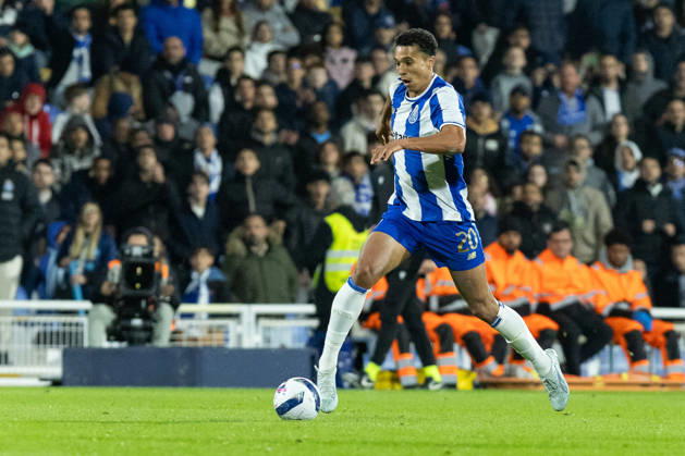 April 12, 2026, Estoril, Oeiras, Portugal: Porto defender from Portugal ALBERTO COSTA (20) in action during the game of Matchday 29 of the Liga Portugal Betclic between Estoril and Porto at Estadio Antonio Coimbra da Mota Estoril Portugal - ZUMAs359 20260412_zsp_s359_067 Copyright: xAlexandrexdexSousax