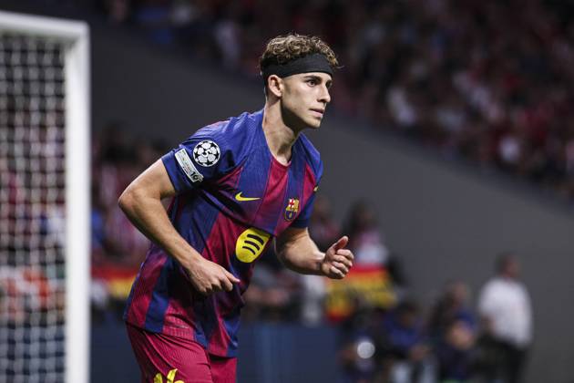 UEFA Champions League quarterfinal second leg soccer match Atletico Madrid vs FC Barcelona, Barca at Riyadh Air Metropolitano stadium in Madrid, Spain. 14 April 2026 Fermin 900 Cordon Press 900 CordonxPress LOF - Champions League Atletico Madrid vs FC Barcelona