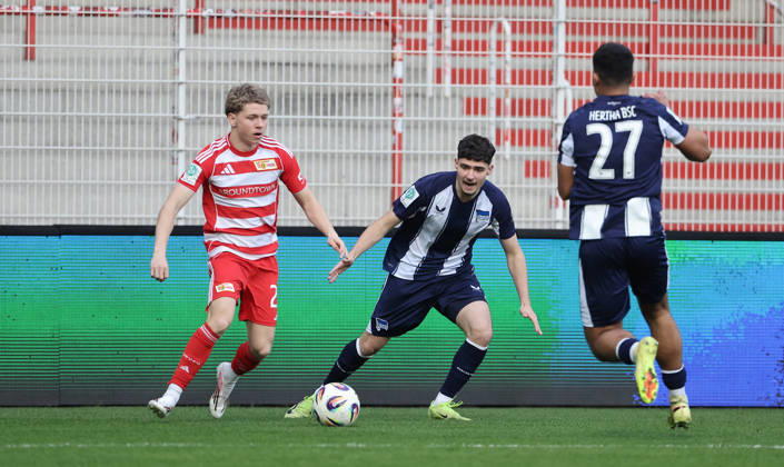 Football, U19, Berlin State Cup, 1. FC Union Berlin - Hertha BSC