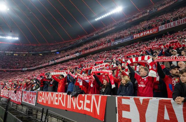 Soccer, Men, 2025 2026 season, Champions League quarter-final, second leg, FC Bayern Munich Real Madrid, Fans of Munich, 15 04 2026, Copyright: xMatthiasxKochx