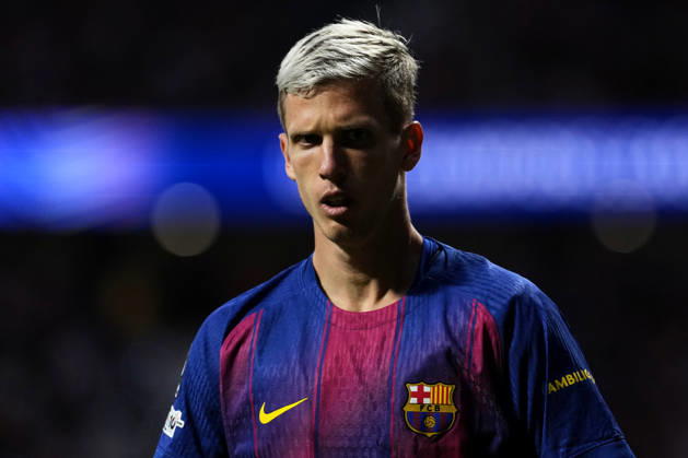 SOCCER-Matchday Round of Quarter-finals of UEFA Champions League match between Atletico de Madrid and FC Barcelona, Barca at Riyadh Air Metropolitano on April 14, 2026. Dani Olmo of FC Barcelona during the UEFA Champions League match between Atletico de Madrid and FC Barcelona at Riyadh Air Metropolitano on April 14, 2026. Madrid Madrid Spain EDITORIAL USE ONLY Copyright: xx SENISx-xCEBOLLAx xALFAQUIx dpphotos201641