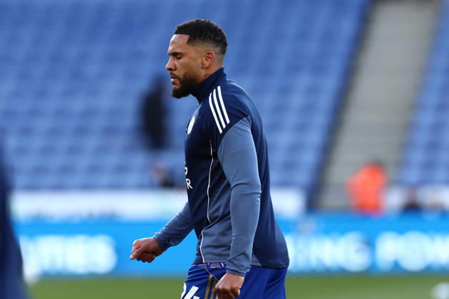 Leicester City v Hull City, EFL Sky Bet Championship Leicester City defender Jamaal Lascelles (24) warms up before the EFL Sky Bet Championship match between Leicester City and Hull City at the King Power Stadium, Leicester, UK on 21 April 2026. Leicester King Power Stadium Leicestershire UK Editorial use only DataCo restrictions apply See www.football-dataco.com , Copyright: xJohnxMallettx PSI-24111-0015