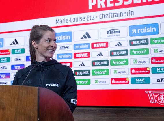 Football, 1st BL, 1. FC Union Berlin, Press conference