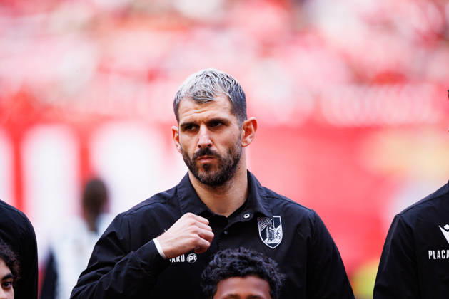 Nelson Oliveira seen during Liga Portugal game between teams of SL Benfica and Vitoria SC at Estadio Da Luz (Maciej Rogowski Ball Raw Images PT) Lisbon Estadio Da Luz Portugal Copyright: xMaciejxRogowskix maciejrogowski_slbenfica_vitoriasc_2526-062