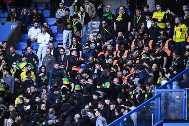 FOOTBALL : Paris Saint Germain vs FC Nantes - Ligue 1 - JournÃ e 26 - 22 04 2026 Supporters du FC Nantes - Ambiance ParisFrance  Copyright: xBaptistexAutissierx