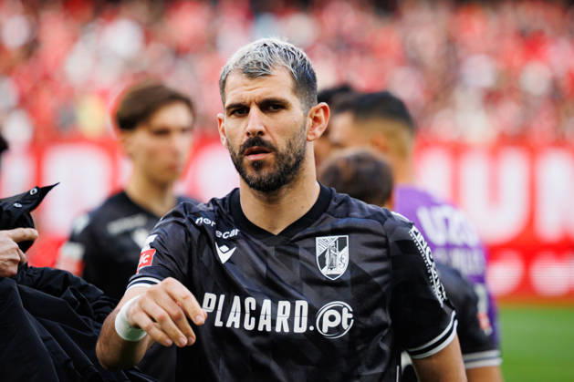 Nelson Oliveira seen during Liga Portugal game between teams of SL Benfica and Vitoria SC at Estadio Da Luz (Maciej Rogowski Ball Raw Images PT) Lisbon Estadio Da Luz Portugal Copyright: xMaciejxRogowskix maciejrogowski_slbenfica_vitoriasc_2526-093