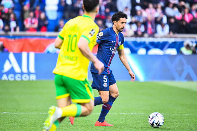 FOOTBALL : Paris Saint Germain vs FC Nantes - Ligue 1 - JournÃ e 26 - 22 04 2026 Marquinhos (Paris SG) ParisFrance  Copyright: xBaptistexAutissierx