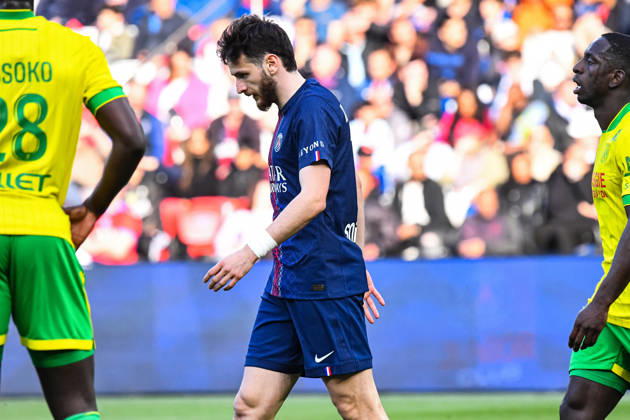 FOOTBALL : Paris Saint Germain vs FC Nantes - Ligue 1 - JournÃ e 26 - 22 04 2026 Khvicha Kvaratskhelia (Paris SG) ParisFrance  Copyright: xBaptistexAutissierx