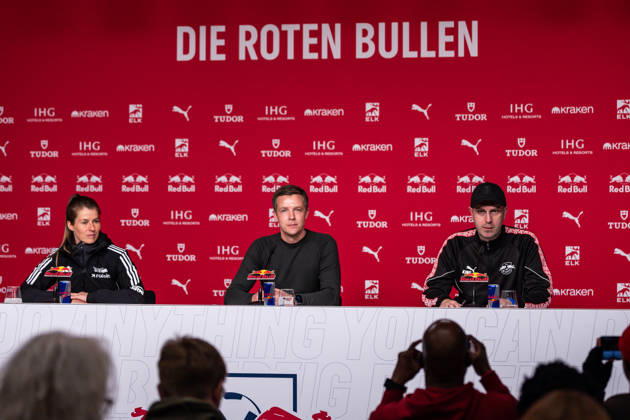 Football, 1. BL, RB Leipzig - 1. FC Union Berlin, Press conference of the coaches after the match