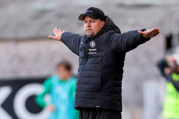 Eliteserien in football 2026 HamKam Start Hamar 20260426 HamKam s coach Thomas Myhre during the elite football match between HamKam and Start at Briskeby Photo Geir Olsen NTB undefined Hamar Norway EDITORIAL USE ONLY RESTRICTED USE FOR BETTING COMPANIES  Copyright: xGeirxOlsenx xNTBx