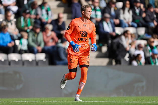 Eliteserien in football 2026 HamKam Start Hamar 20260426 HamKam s goalkeeper Marcus Sandberg during the elite football match between HamKam and Start at Briskeby Photo Geir Olsen NTB undefined Hamar Norway EDITORIAL USE ONLY RESTRICTED USE FOR BETTING COMPANIES  Copyright: xGeirxOlsenx xNTBx