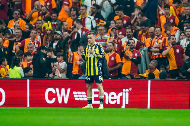 Galatasaray SK v Fenerbahce SK - Trendyol Super Lig Muhammed Kerem Akturkoglu of Fenerbahce looks on during the Trendyol Super League match between Galatasaray and Fenerbahce at Rams Park in Istanbul, Turkey, on April 26, 2026. Istanbul Istanbul Turkey Copyright: xYagizxGurtugx originalFilename:gurtug-galatasa260426_np9Af