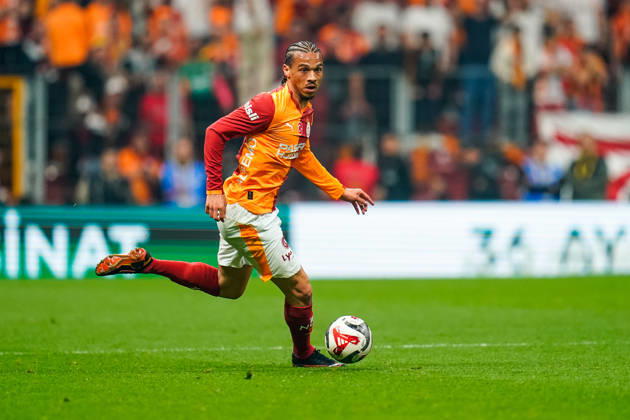 Galatasaray SK v Fenerbahce SK - Trendyol Super Lig Leroy Aziz Sane of Galatasaray SK is in action during the Trendyol Super League match between Galatasaray and Fenerbahce at Rams Park in Istanbul, Turkey, on April 26, 2026. Istanbul Istanbul Turkey Copyright: xYagizxGurtugx originalFilename:gurtug-galatasa260426_npDX2