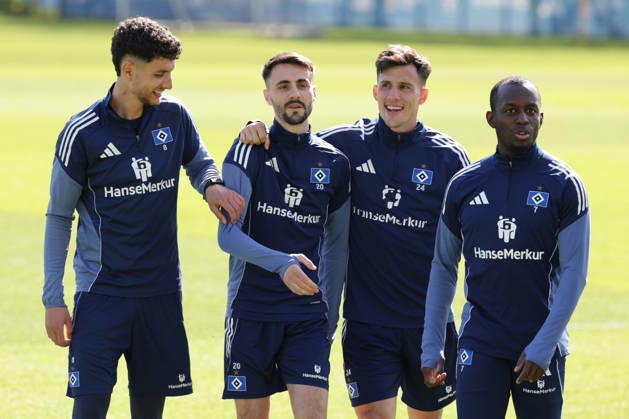 Football, 1st BL, Hamburger SV, Training